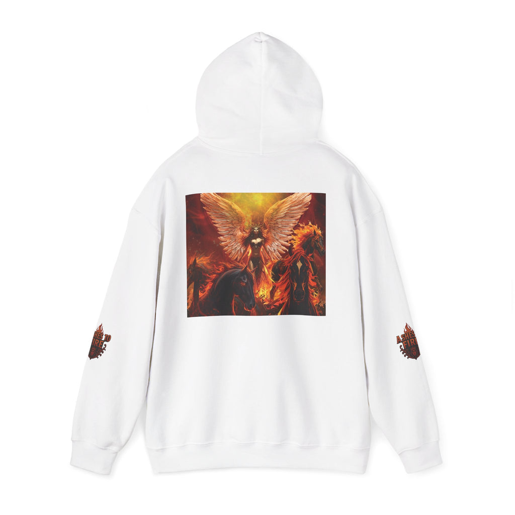 Angel of Vengeance — Infernal Queen Hoodie | Forged Under Chaos™