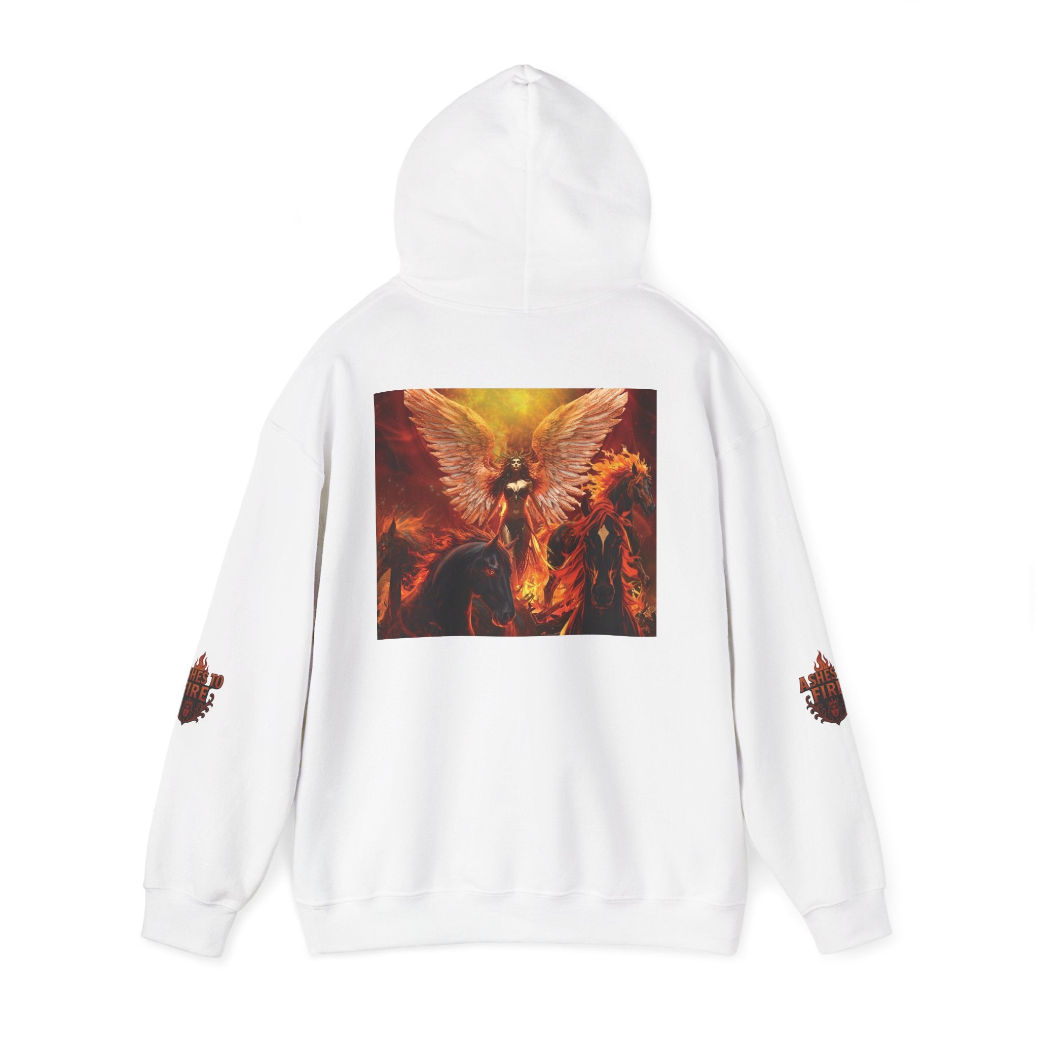Angel of Vengeance — Infernal Queen Hoodie | Forged Under Chaos™
