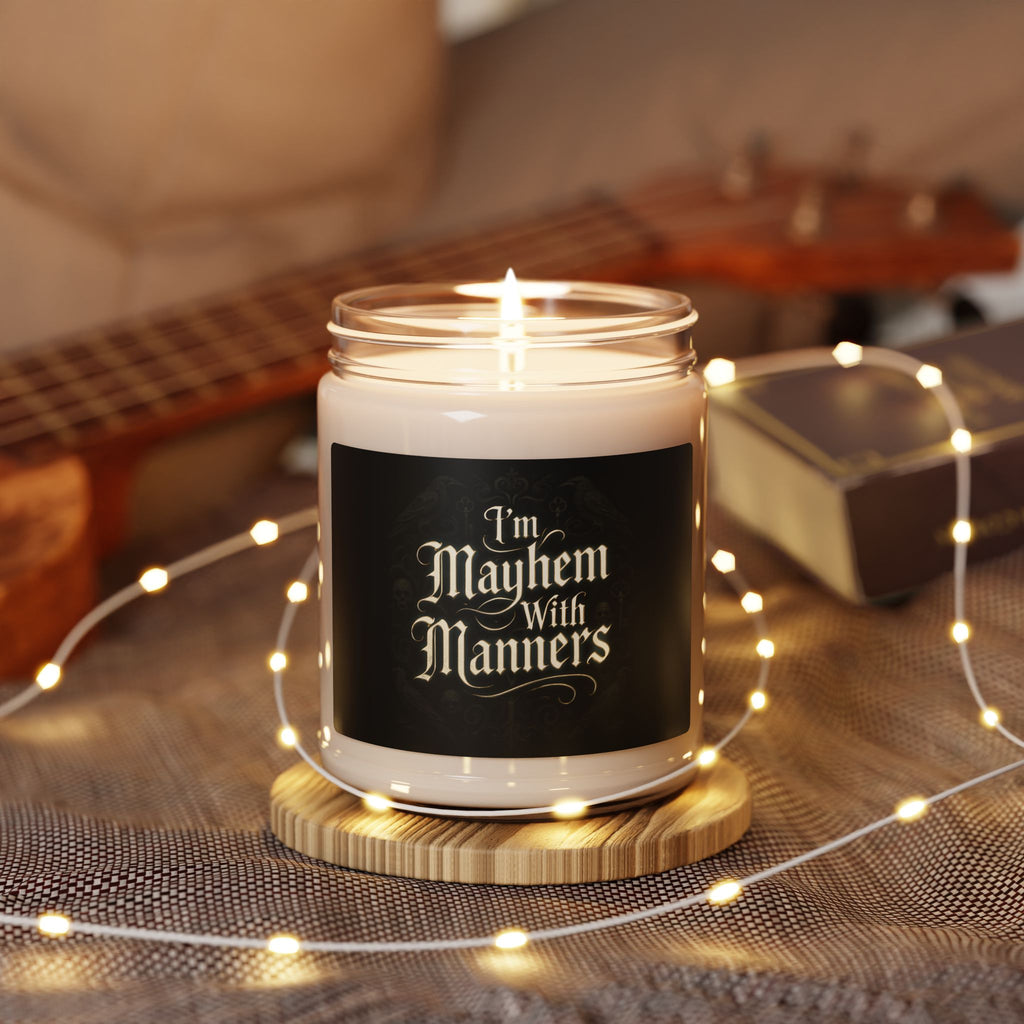 Scented Soy Candle 9oz — Hand-Poured Natural Soy | 4 Signature Scents