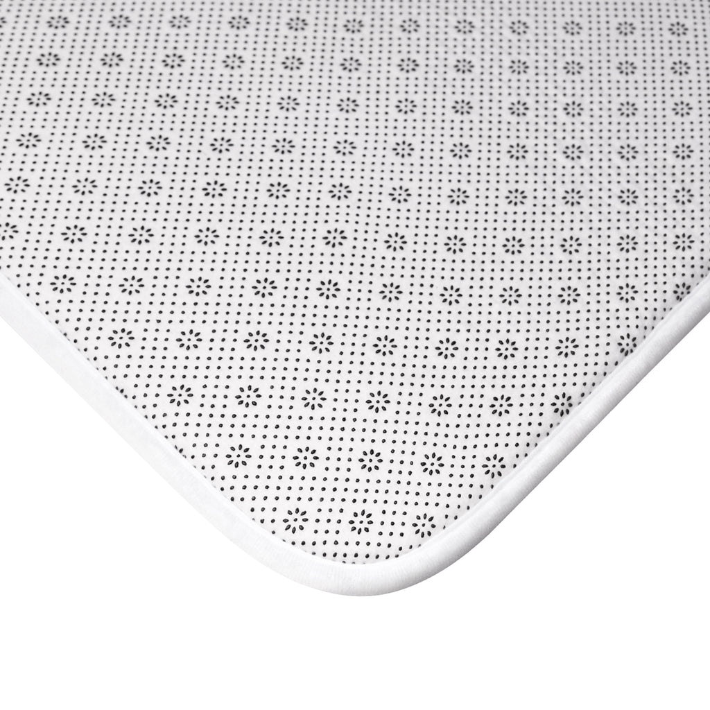 Tree of Life Bath Mat — "My Intentions Water My Roots" Inspirational Bathroom Rug