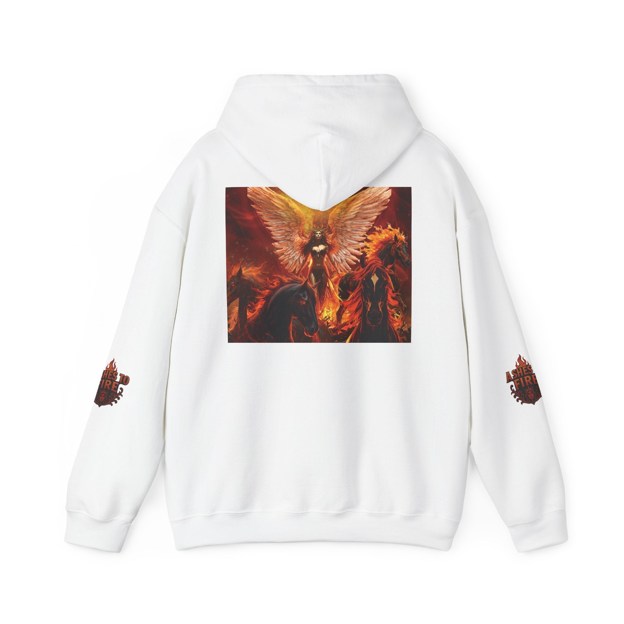 Angel of Vengeance — Infernal Queen Hoodie | Forged Under Chaos™