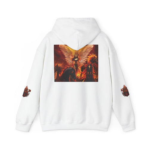 Angel of Vengeance — Infernal Queen Hoodie | Forged Under Chaos™