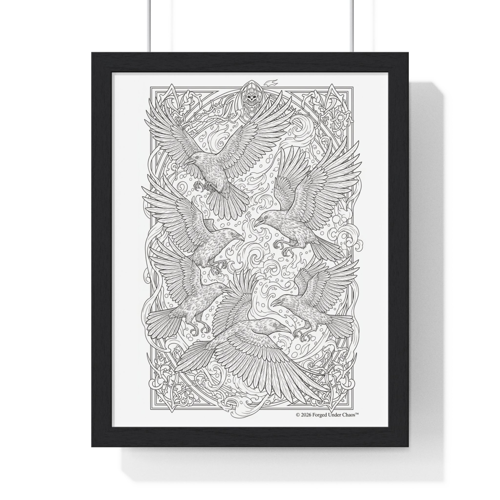 Vertical Framed Poster