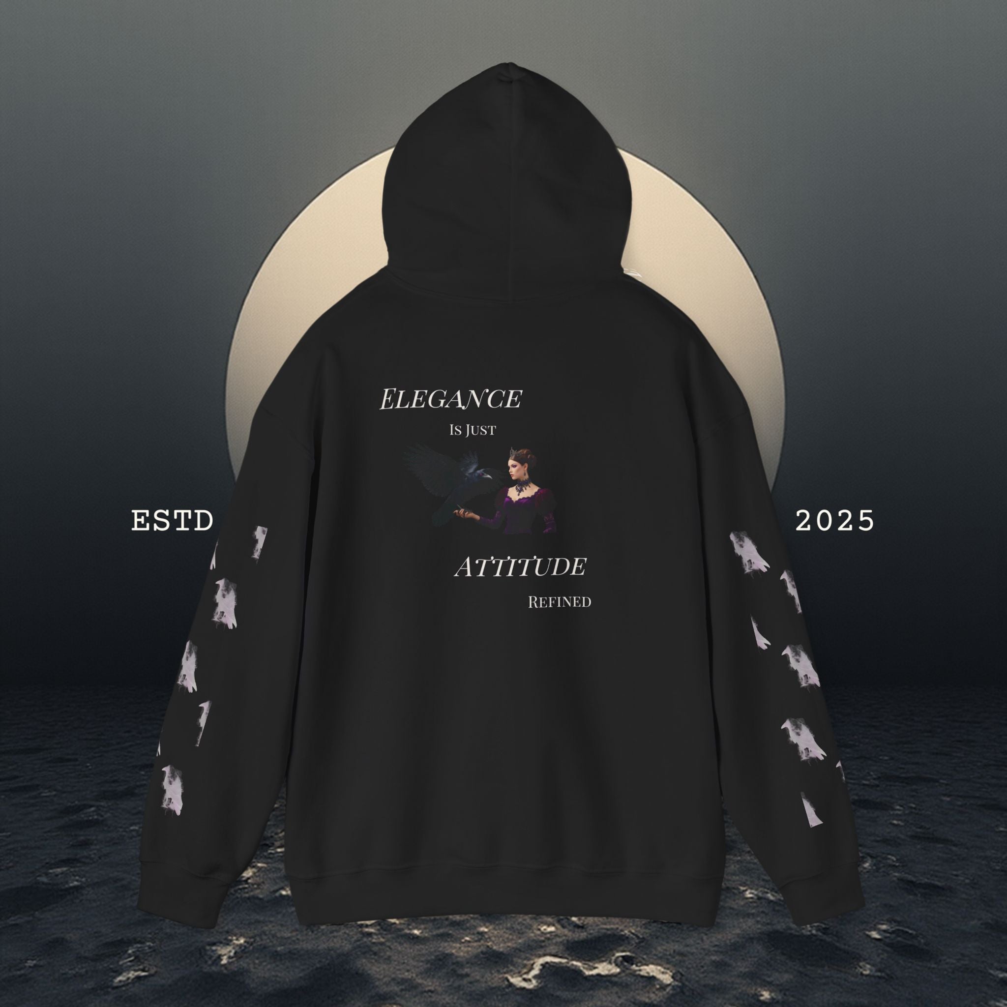 Raven Priestess Hoodie — Elegance Edition