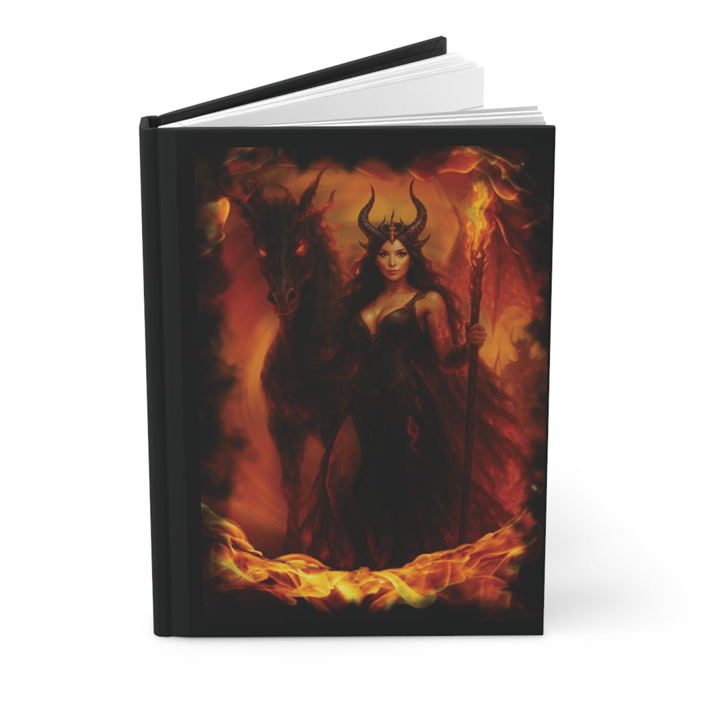 Origins Master — Veiled Flame | Dark Fantasy Lined Journal