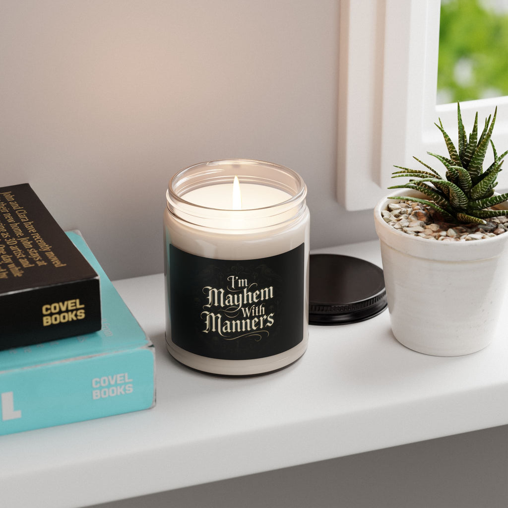 Scented Soy Candle 9oz — Hand-Poured Natural Soy | 4 Signature Scents