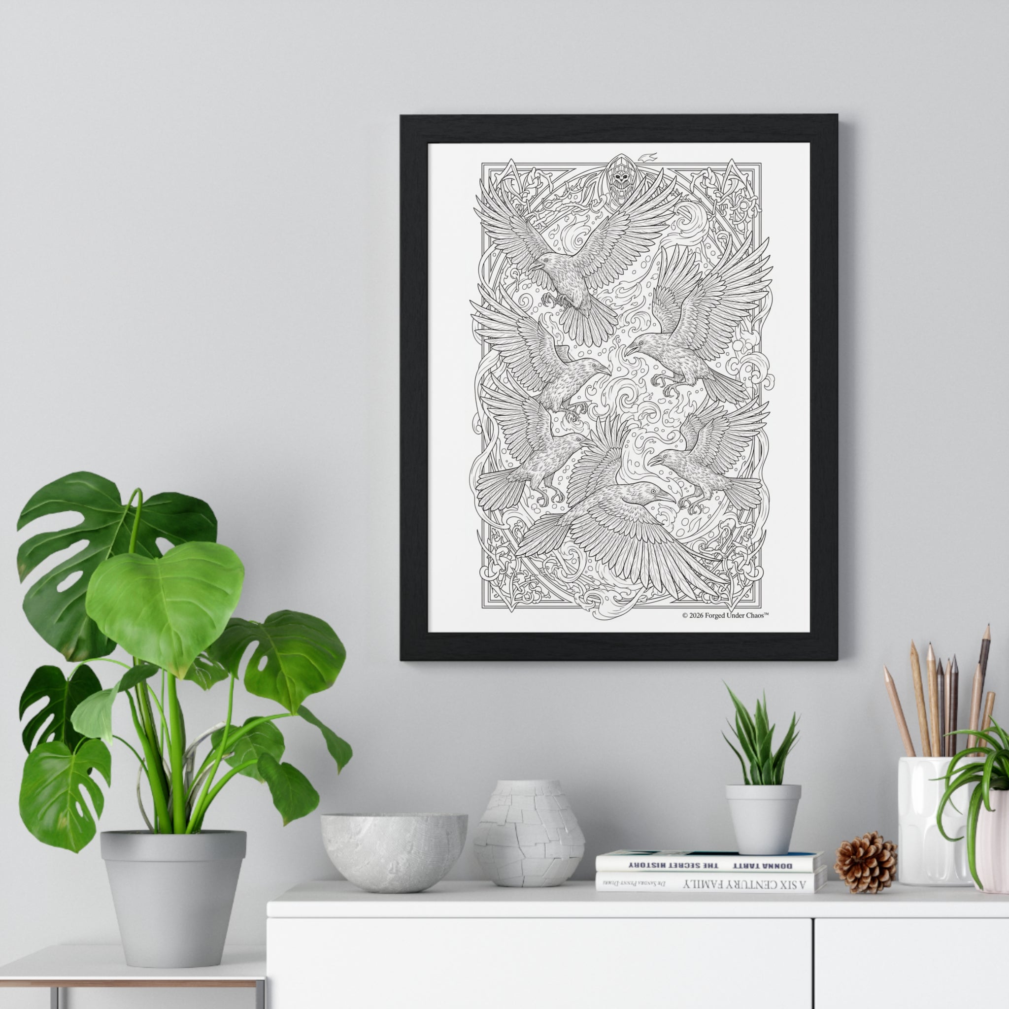 Vertical Framed Poster