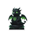Drayvon — Neon Green Dragon Kiss-Cut Sticker | YouNiquez Dark Artz