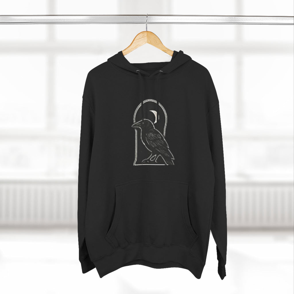 Three‑Panel Fleece Hoodie — Forged Under Chaos Edition