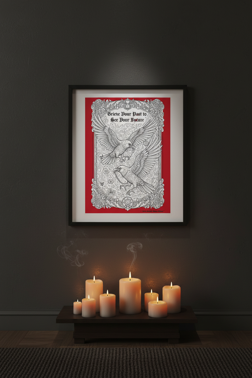 Grieve Your Past — Wall Mockup