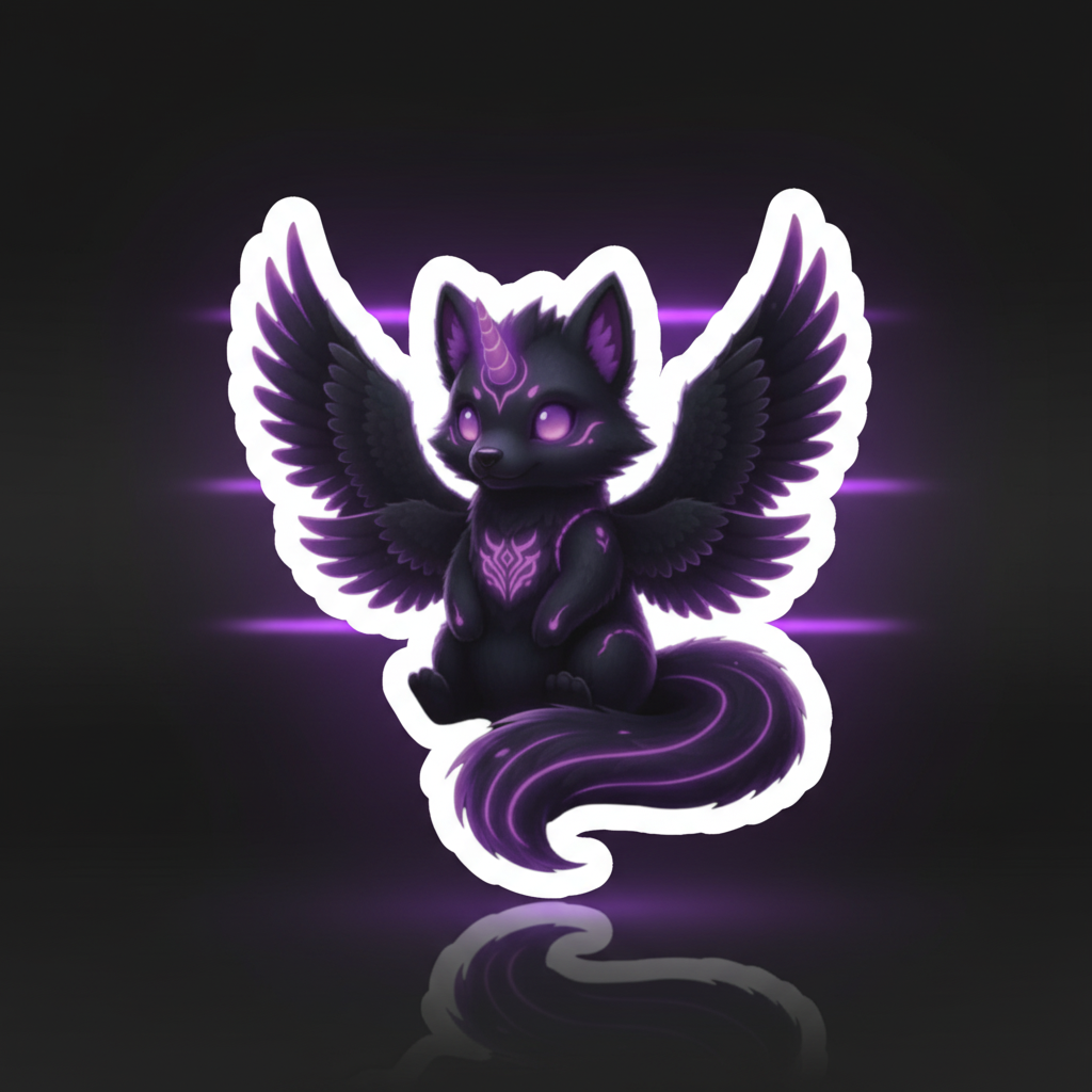Veroki Sticker Mockup